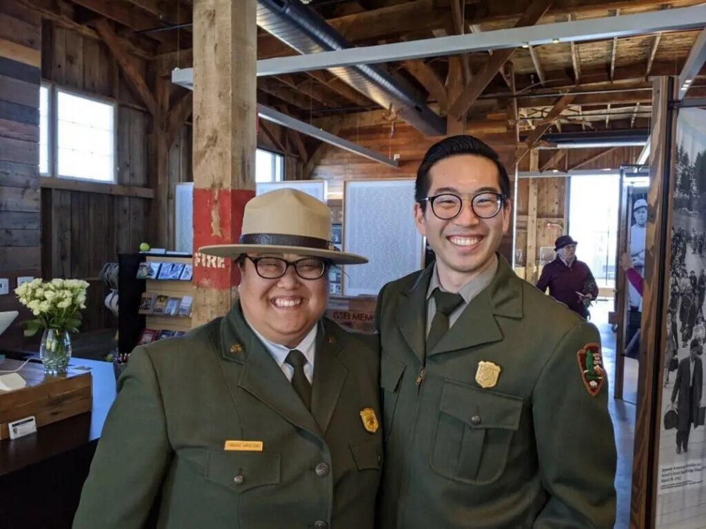 Hanako (left) and Kurt Ikeda (right). Courtesy of Hanako Wakatsuki-Chong. 